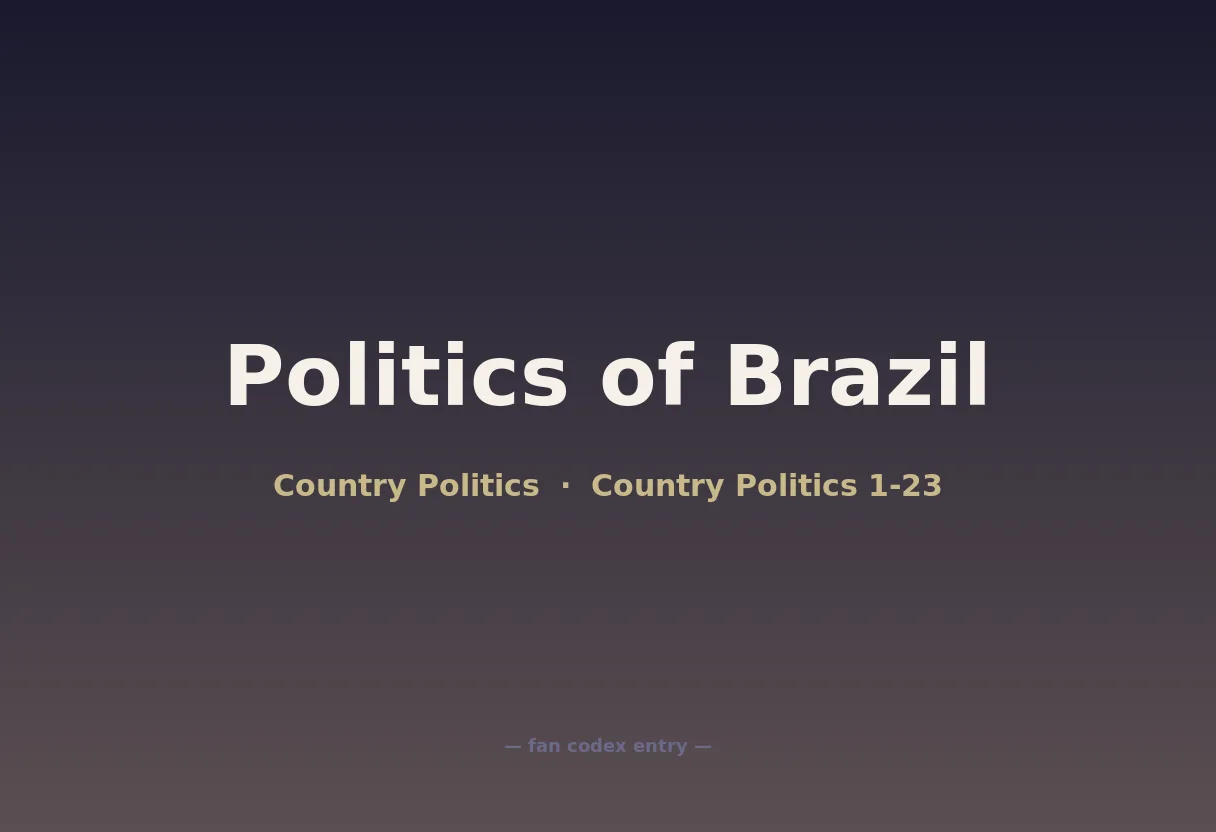 Politics of Brazil