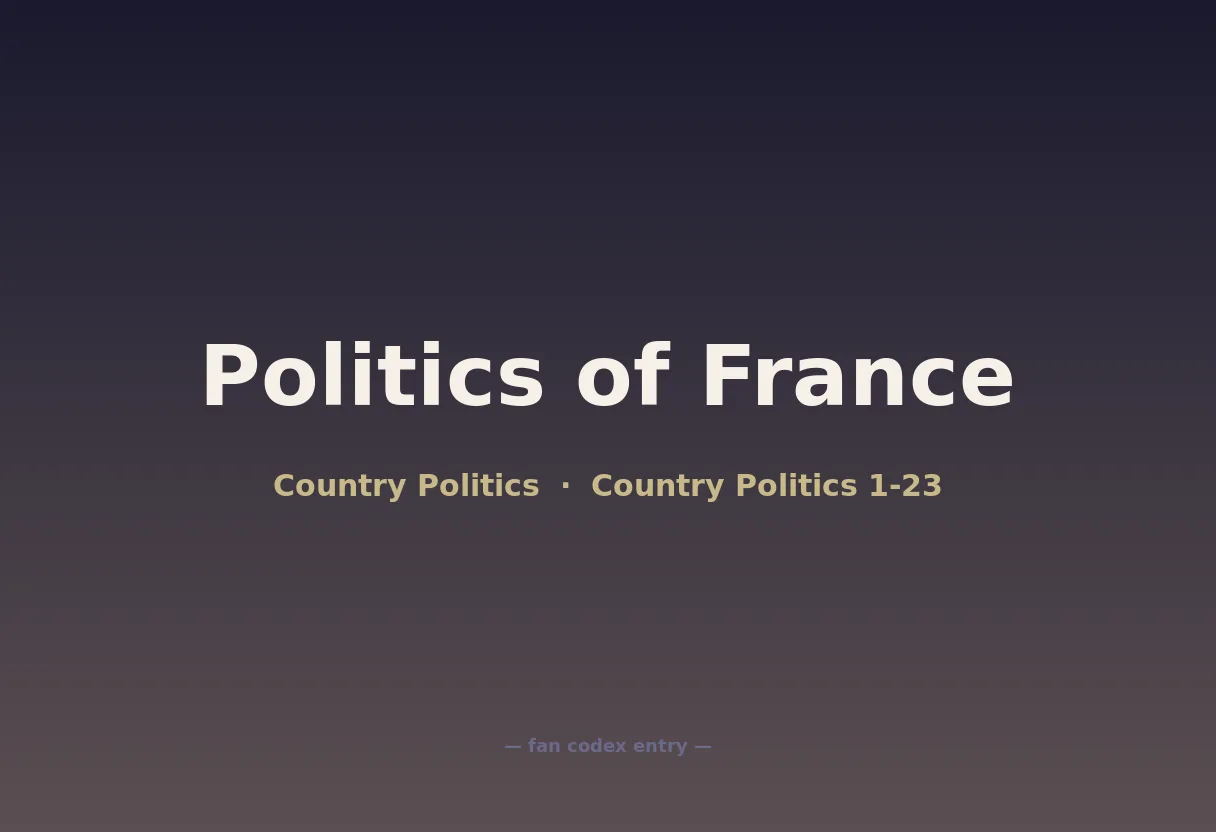 Politics of France