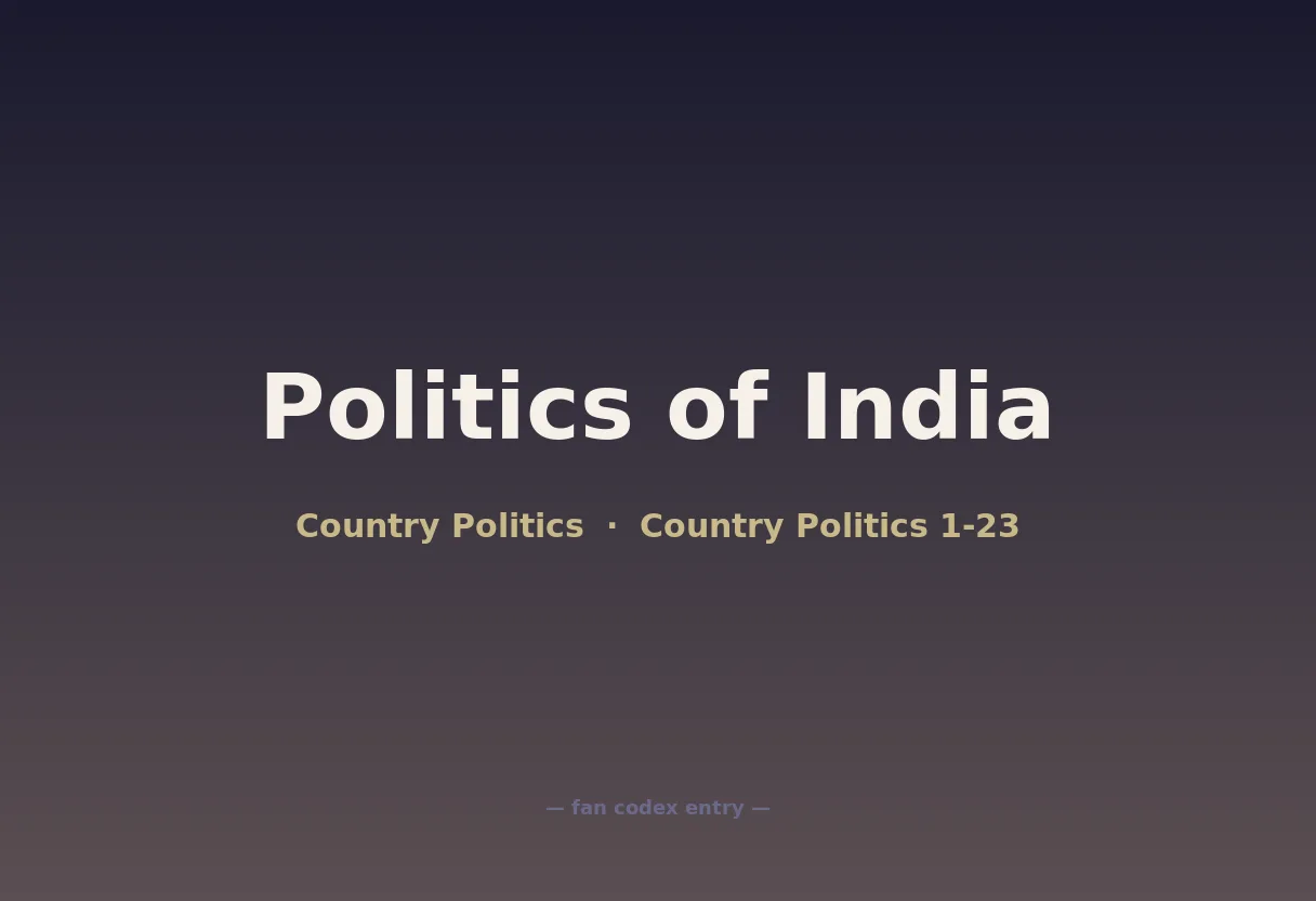 Politics of India