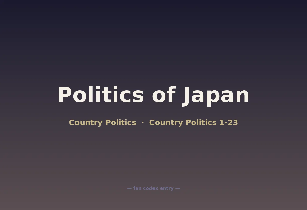 Politics of Japan